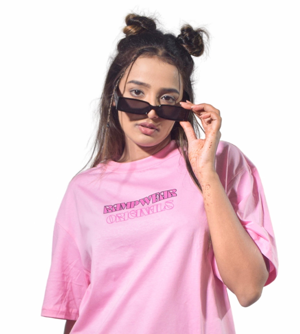 Slay Girl Pink Oversized Tshirt