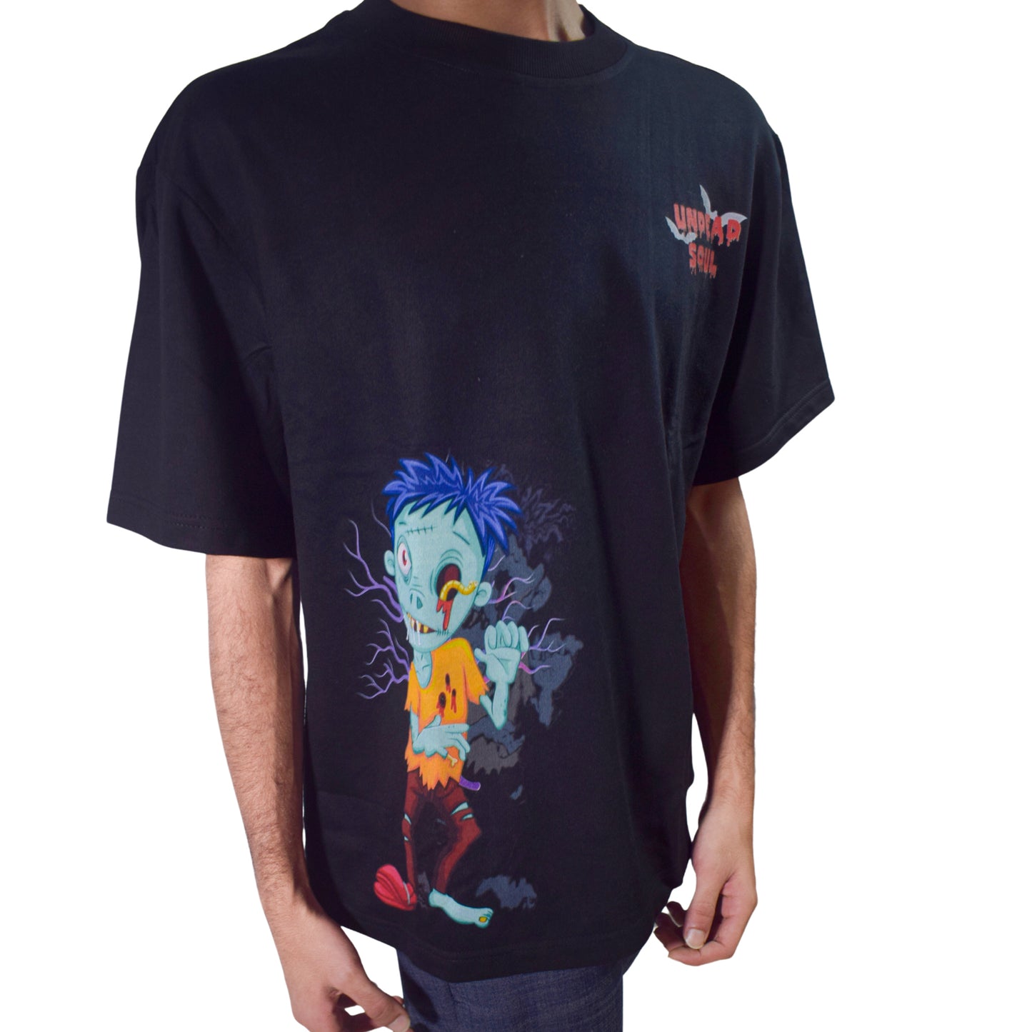 Undead Soul Black Oversized Tshirt