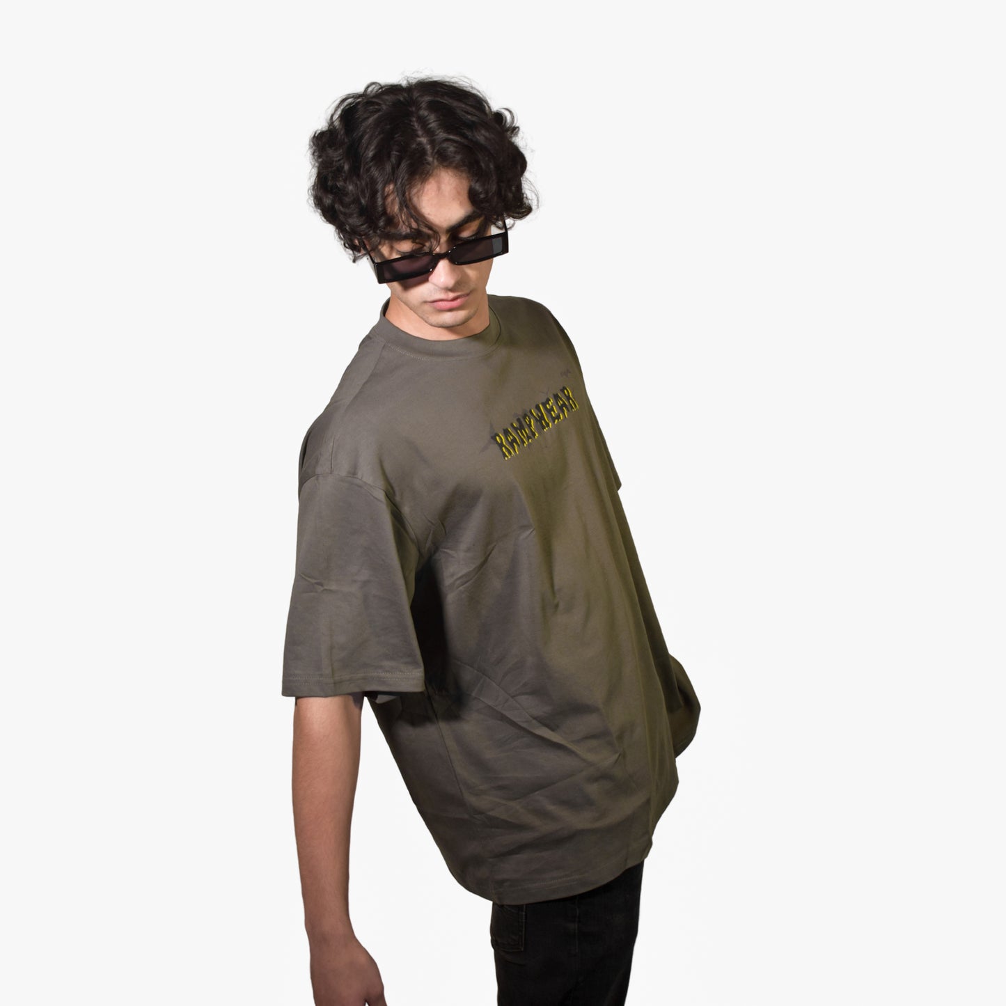 Death Wish Grey Oversized Tshirt