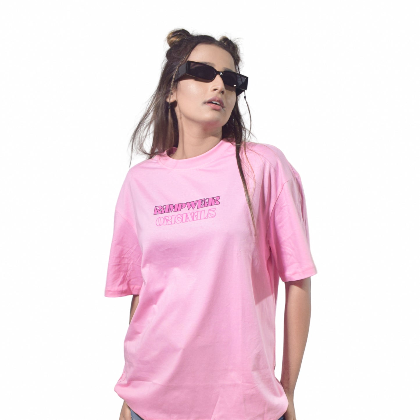 Slay Girl Pink Oversized Tshirt