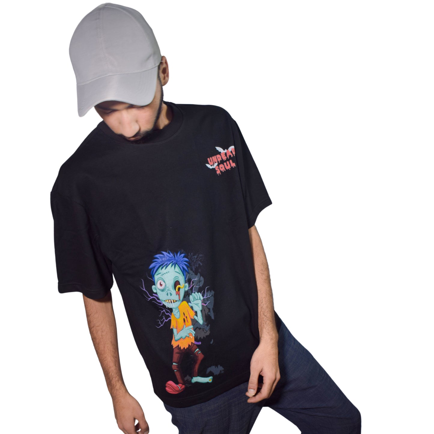 Undead Soul Black Oversized Tshirt