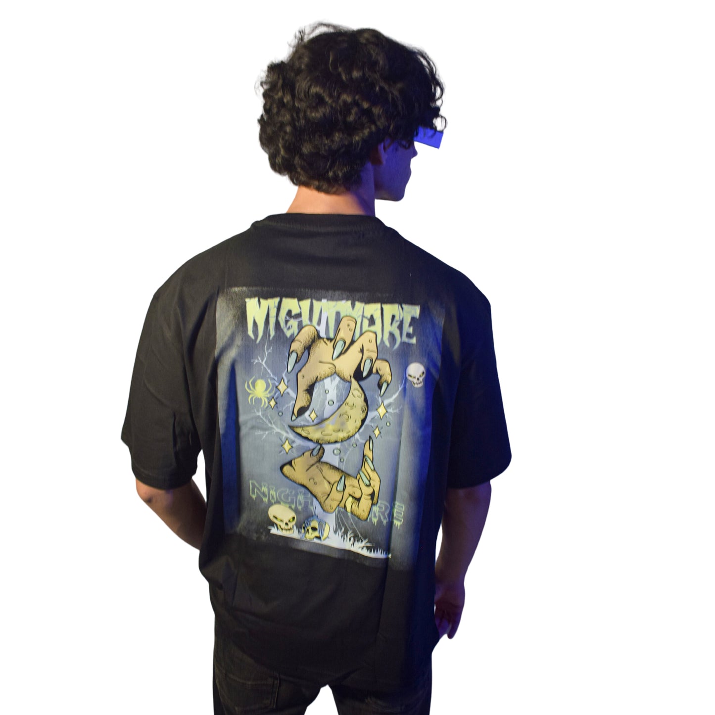 Nightmare Black Oversized Tshirt