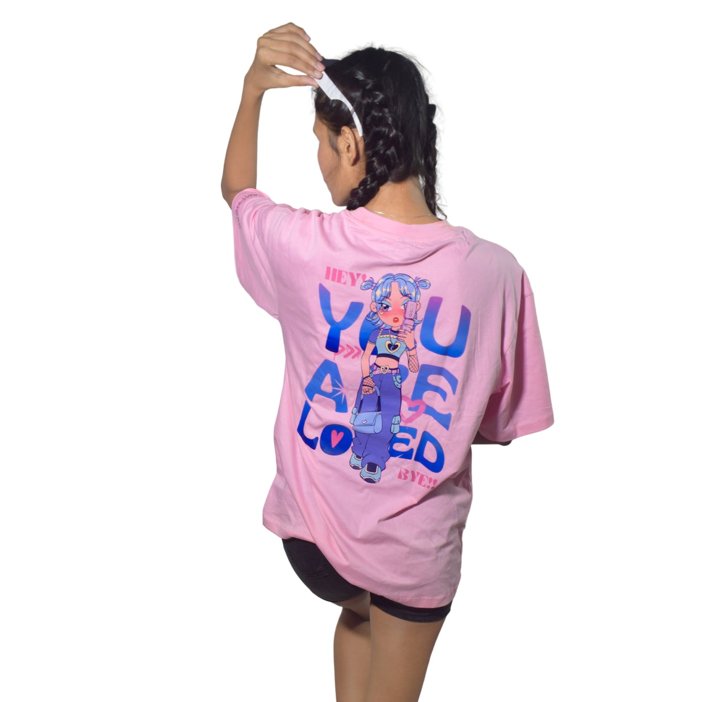 You’re Loved Pink Oversized Tshirt